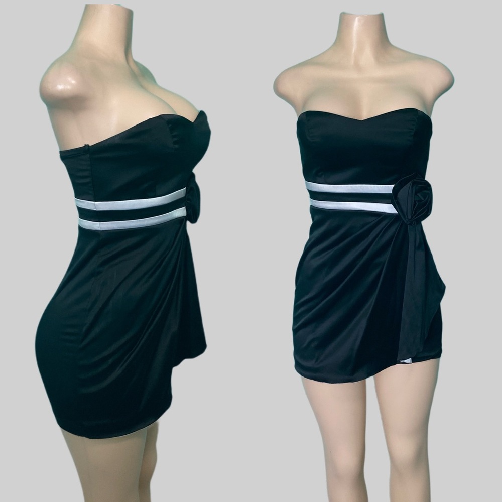 Twenty One Womens Strapless Dress Back Zip Size S/P
